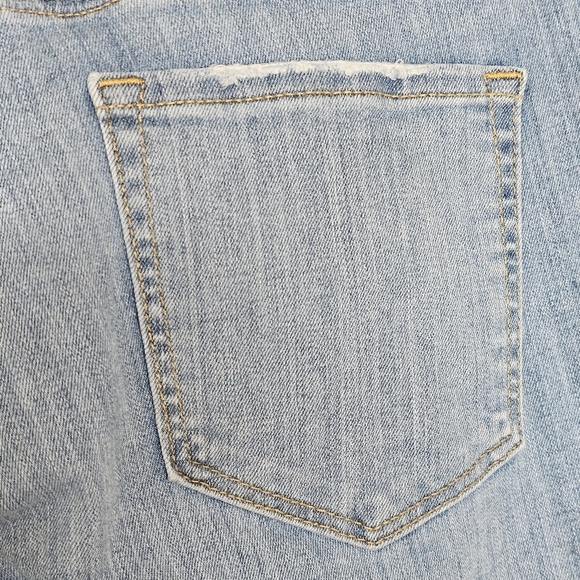 LOFT Modern Skinny Crop Jeans Size 8 / 29 Light Wash Stretch - Picture 5 of 10